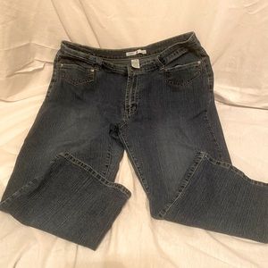 Adolfo Jeans denim capris